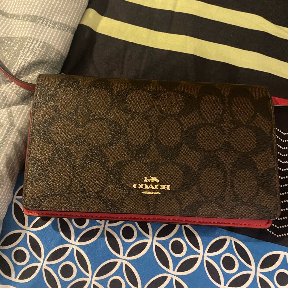 Coach Hayden foldover crossbody clutch